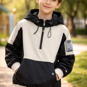 Cocuk Siyah Sweatshirt Rahat ve Şık Kız Giyim