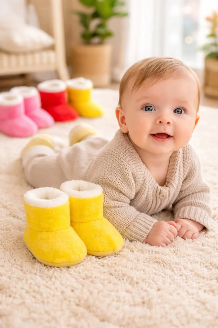 Domi Kids Bebek Panduf Sarı
