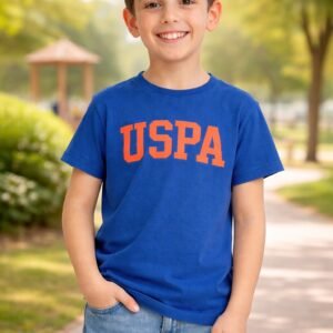 Erkek Çocuk Lacivert Yazili Kisa Kollu Tisort, Erkek Giyim, Rahat ve Şık