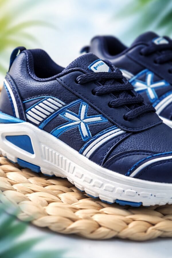 Erkek Çocuk Spor Ayakkabı çeşitli renklerde rahat ve kaymaz tabanlı - Gorsel 3