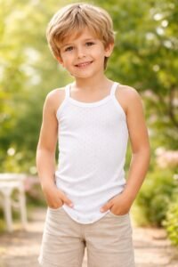 Jakar Desenli Bebek Askılı Body - Çıtçıtlı Yenidoğan Kıyafeti