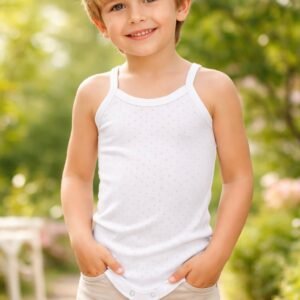 Jacquard Desenli Bebek Askılı Body Çıtçıtlı Yenidoğan Kıyafeti