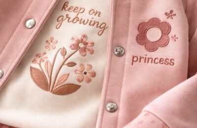 Kız Bebek Flowerprincess Yazili Kolej Ceketli 3 Parca Takim, rahat ve şık bebek giyim - Gorsel 3