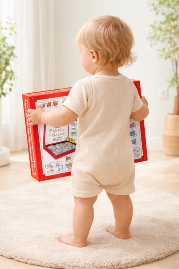 Manyetik Alfabe Seti - Eğitici Çocuk Oyuncakları renkli ve dayanıklı - Gorsel 4