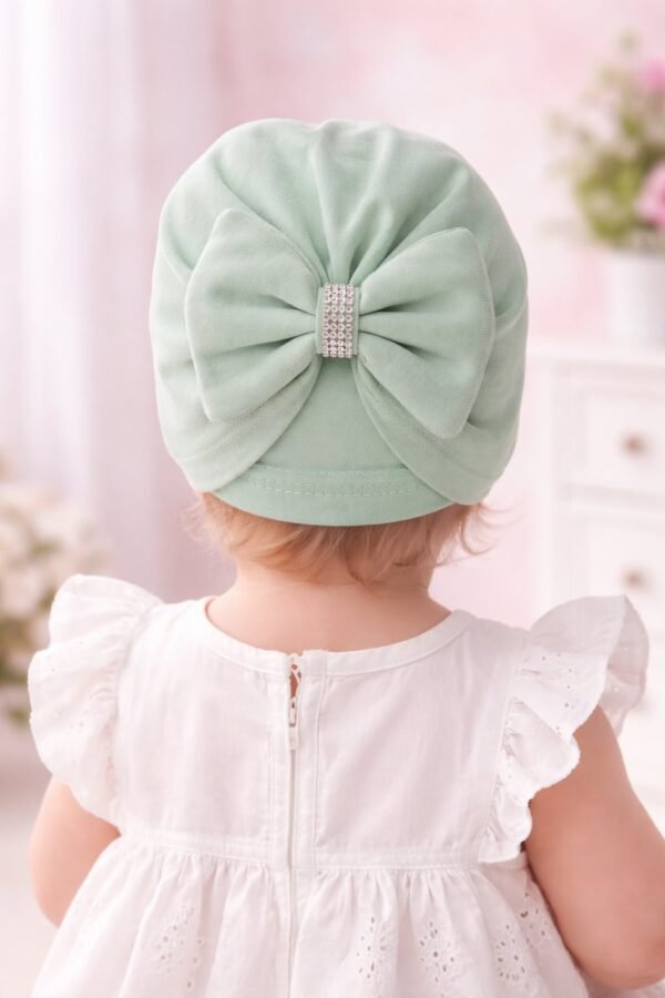 Kız Çocuk Penye Bone Renkli ve Rahat Günlük Kullanım - Gorsel 4