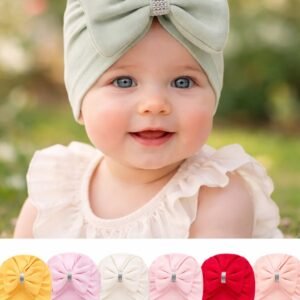 Kız Çocuk Penye Bone Renkli ve Rahat Günlük Kullanım