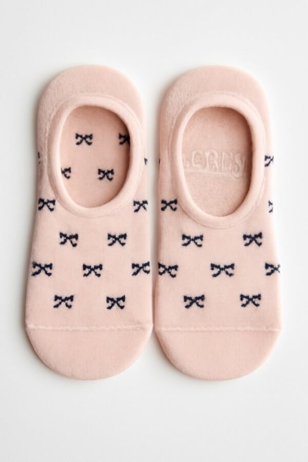 Kız Çocuk Fiyonk Baskılı Silikon Destekli Toledo Bab Çorap, kız çocuk giyim, rahat ve şık