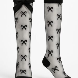 Kız Çocuk Fiyonklu Golf File Çorap şık detaylı renkli ve rahat