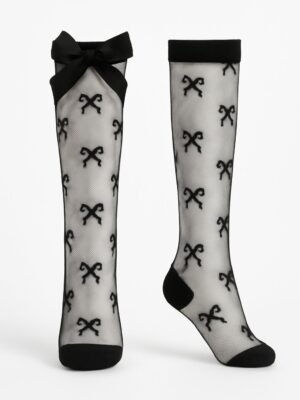 Kız Çocuk Fiyonklu Golf File Çorap şık detaylı renkli ve rahat