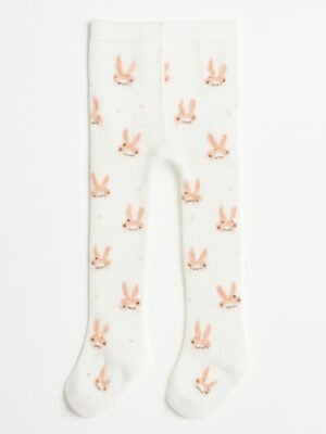 Bebekler için desenli ince külotlu çorap, kız bebek giyim, rahatlık ve şıklık sağlar