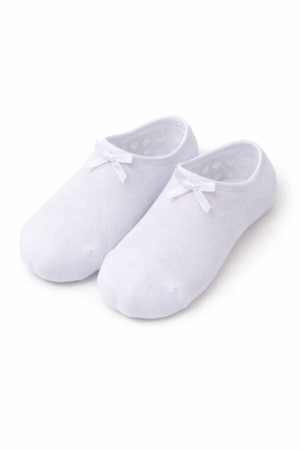 Kız Çocuk Fiyonk Baskılı Silikon Destekli Toledo Bab Çorap, kız çocuk giyim, rahat ve şık - Gorsel 2