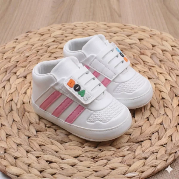 Ünisex Çizgili- Cırtcırtlı- Ayakkabı - 3. görsel