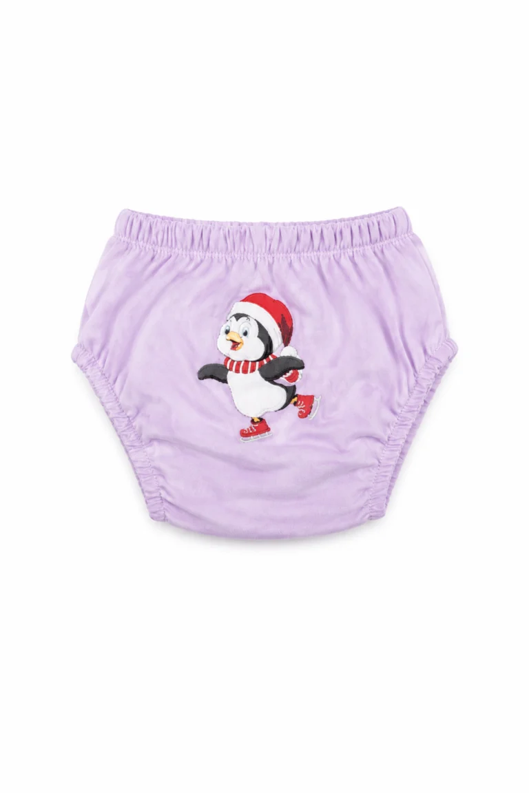 Unisex Penguen Baskılı Alıştırma Külodu