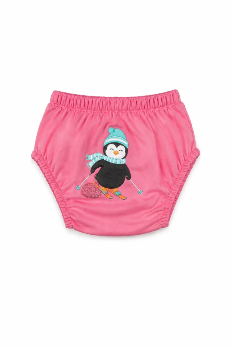 Unisex Penguen Baskılı Alıştırma Külodu - 2. görsel