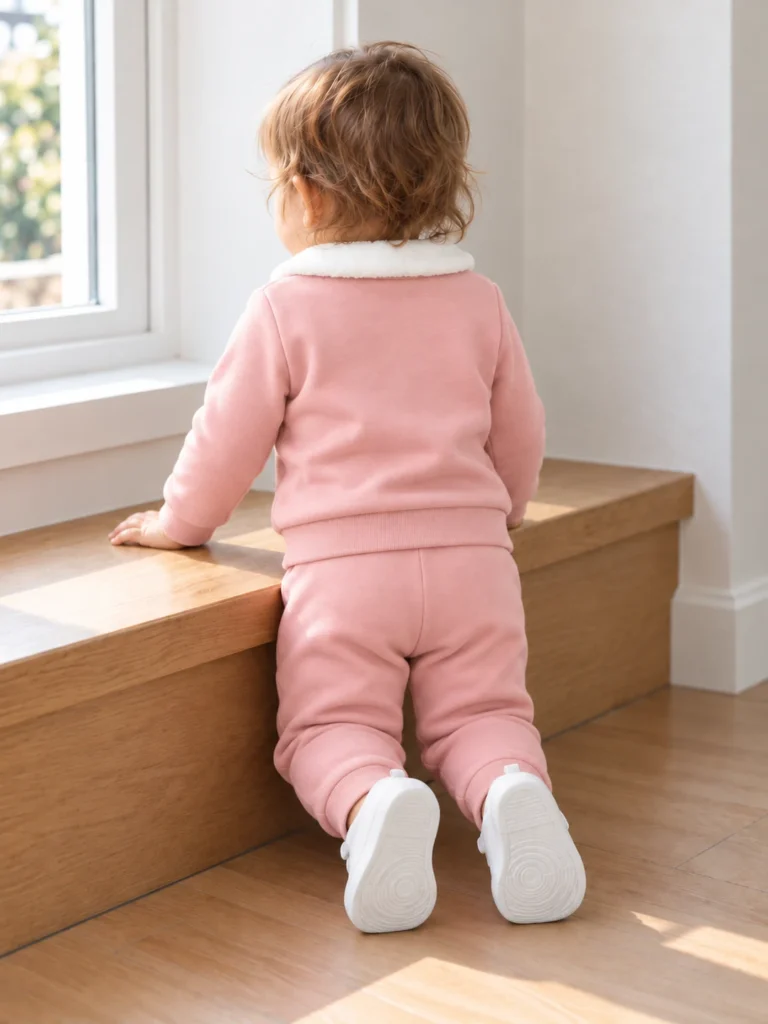 Kız Bebek Hello Kitty Yazılı yakası Peluş Şardonlu Takım - V3 doğal ürün görünümü - Almira Bebek