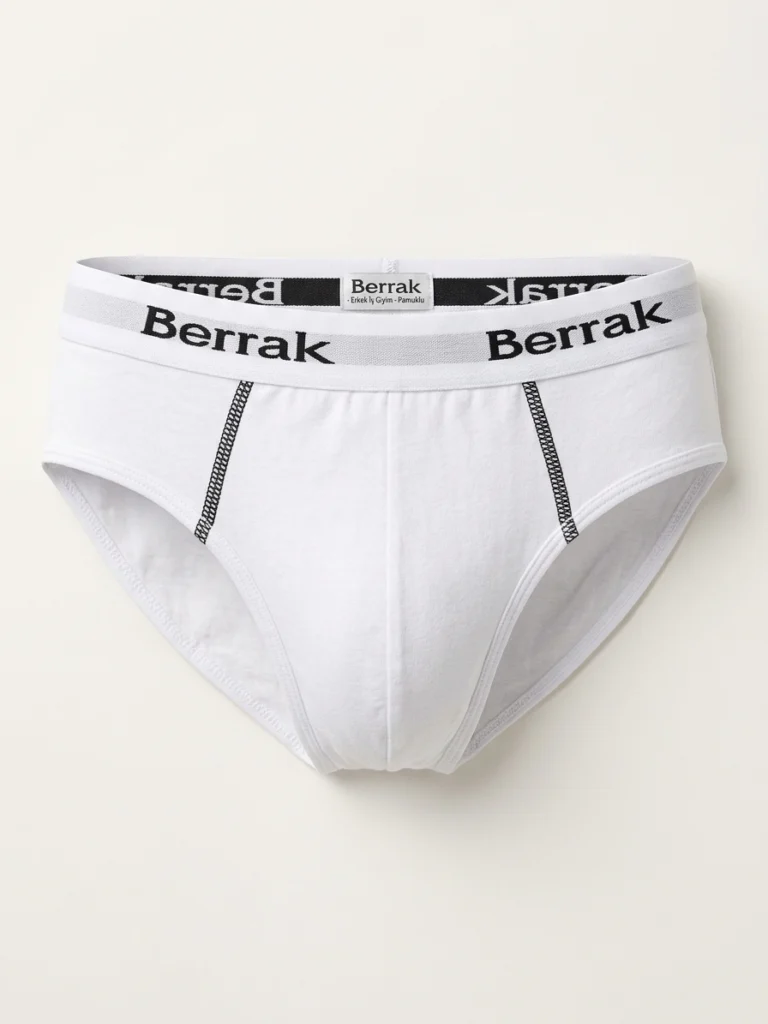 Beyaz Pamuklu Rahat Slip Külot