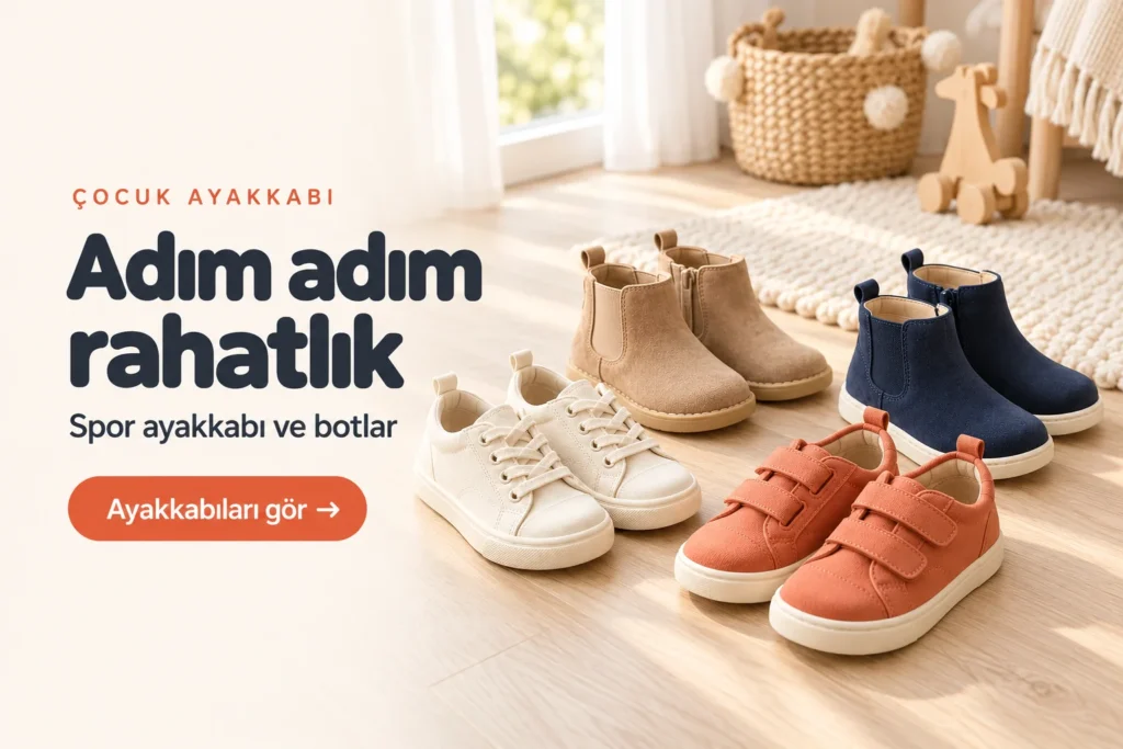 Adım adım rahatlık. Spor ayakkabı ve botlar
