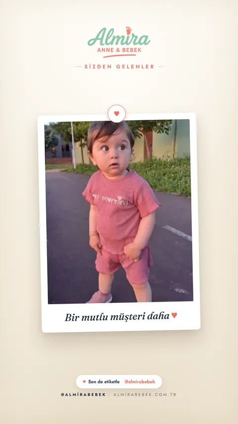 Almira Bebek müşteri fotoğrafı — Sizden Gelenler