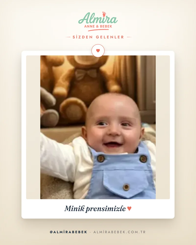Almira Bebek müşteri fotoğrafı — Minik prensimizle