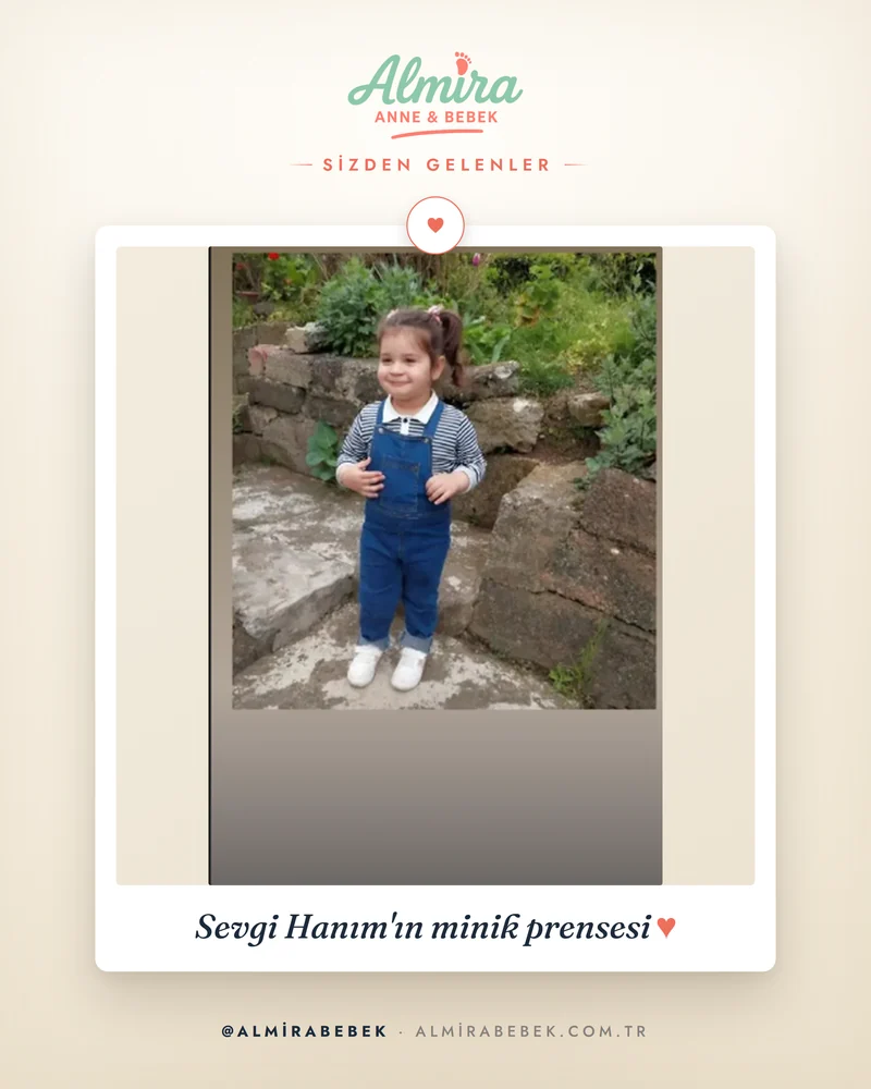 Almira Bebek müşteri fotoğrafı — Sevgi Hanım’ın minik prensesi
