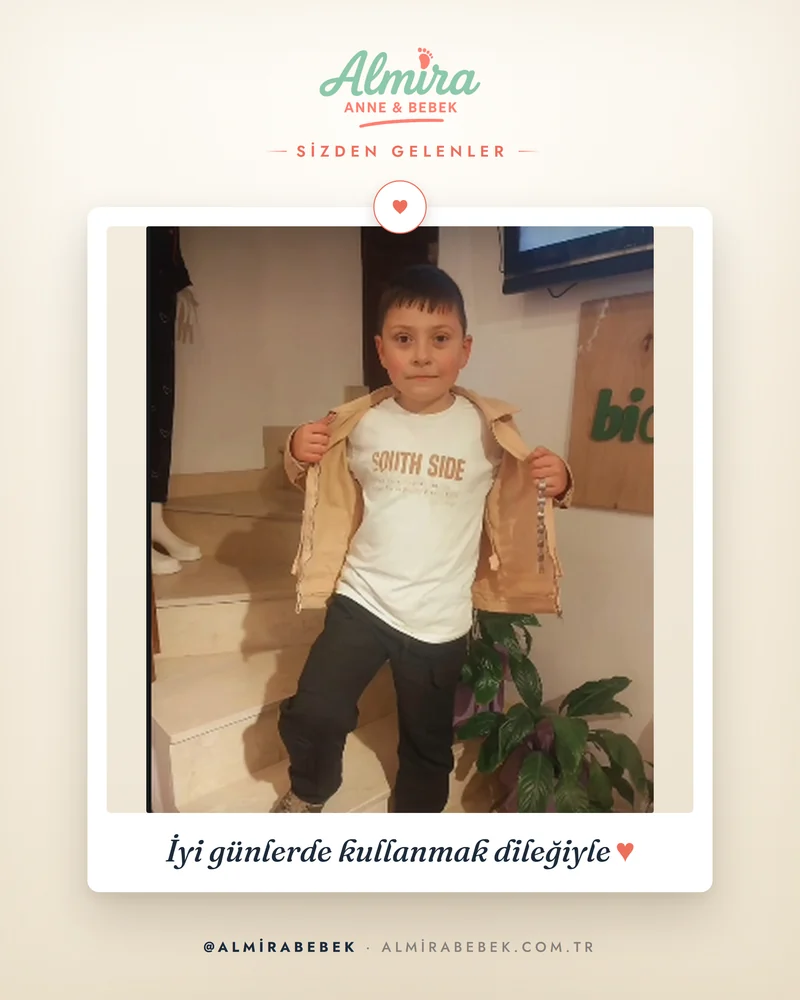 Almira Bebek müşteri fotoğrafı — İyi günlerde kullanmak dileğiyle